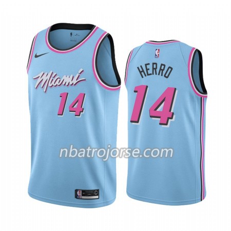 Män Miami Heat Tröja Tyler Herro 14 2019-20 Nike City Edition Swingman